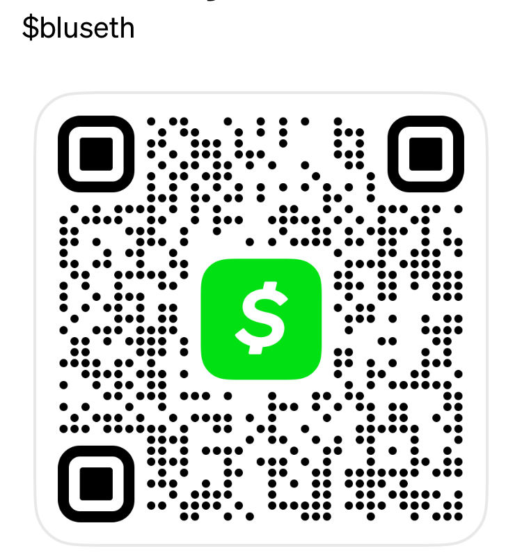 Scan to pay $bluseth with Cash App